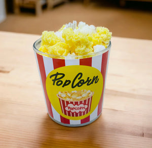 Popcorn Dessert Candle - Caramel or Buttered Popcorn Scent