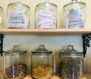 Bath Tea Bags with Spa Salts & Herbs - Soothing