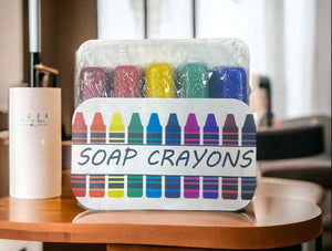 Soap Crayons Scented for Bath Time Fun