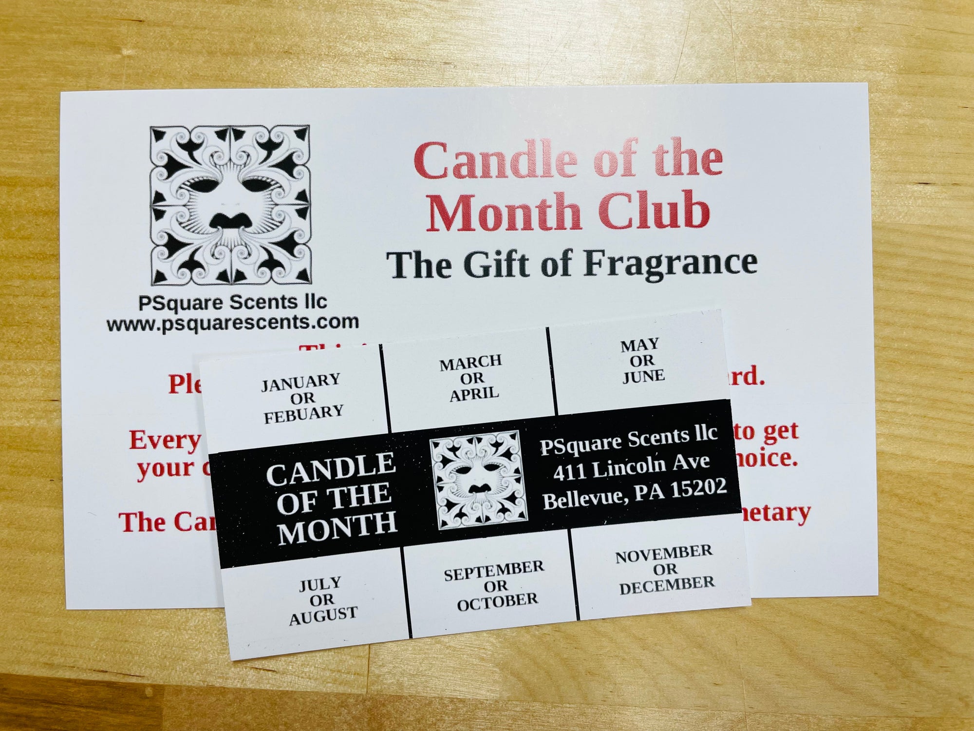 Candle of the Month Club