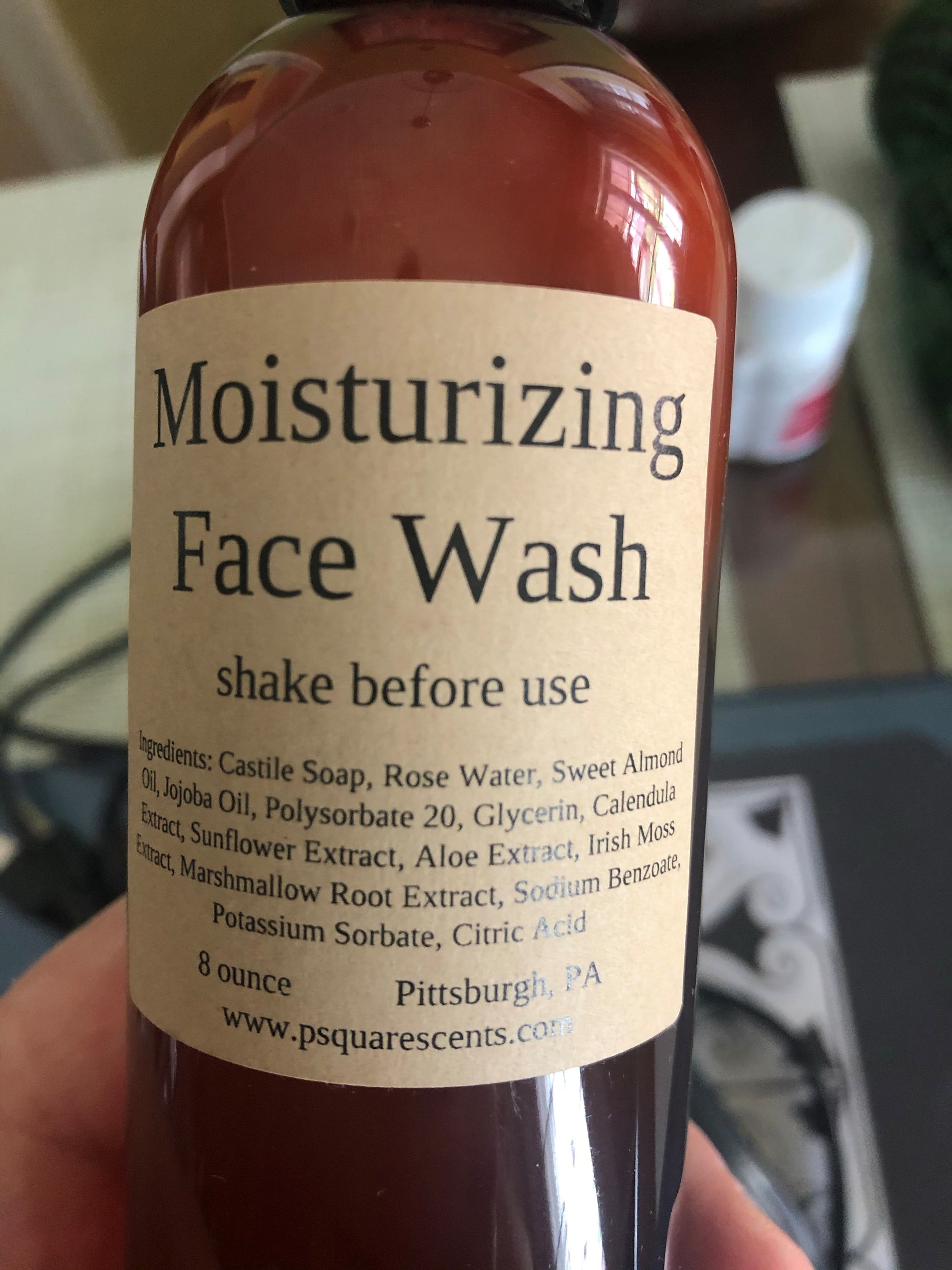 Liquid Face Wash - Rose Water