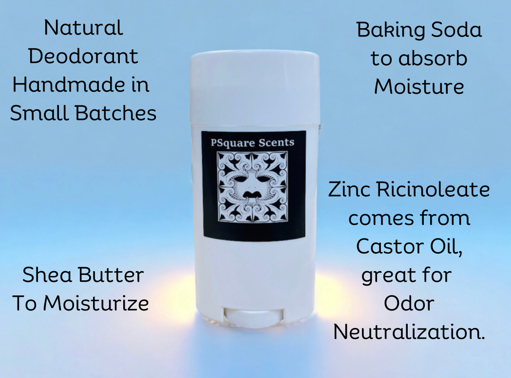 Natural Deodorant in  Plastic Tube that is Effective