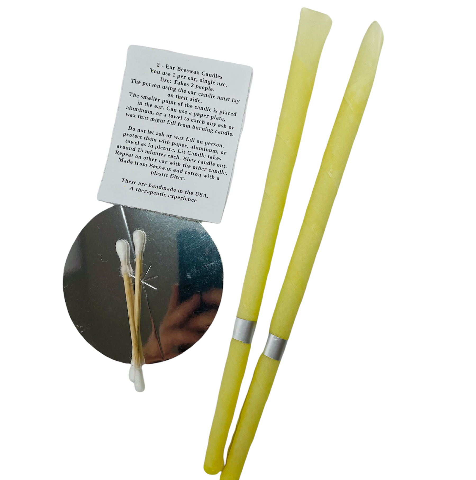 Beeswax Ear Candles
