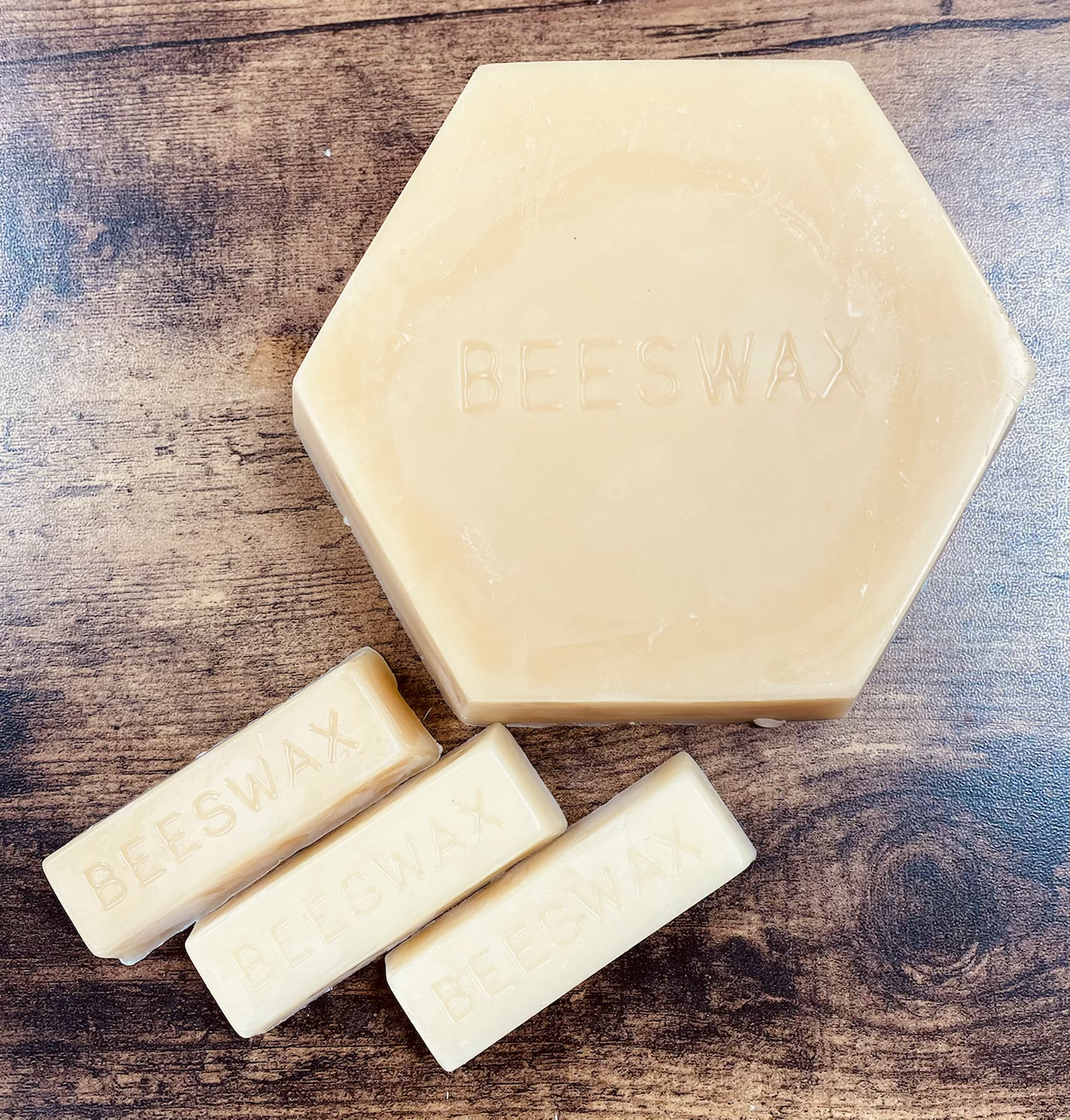 100% Pure Natural Yellow Beeswax , Long Burning, Honey Scent, Cabin, Farmhouse