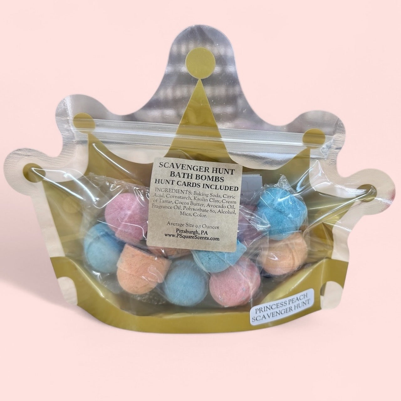 Scavenger Hunt Bath Bomb Game