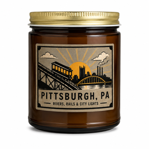 Steel City Collection | Handmade Soy Wax Candles Inspired by Pittsburgh Favorites