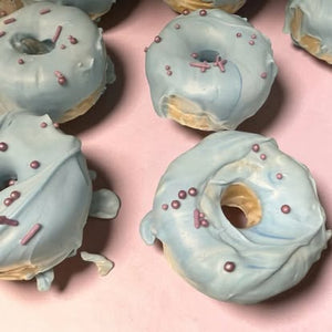 Donut Soap | Handmade Cold Process Soap | Artisan Bath Bar | Moisturizing Soap | 5–5.5 oz | Pink Sugar, Vanilla, Rose & More