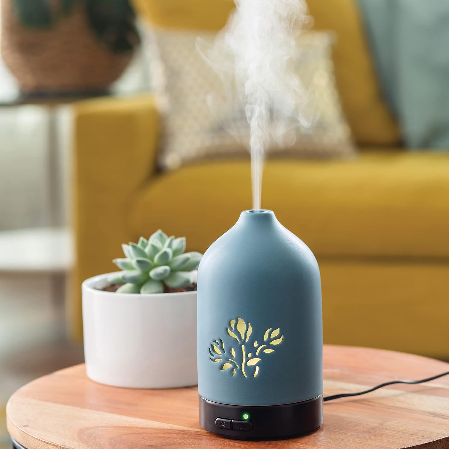 Ultrasonic Essential Oil Diffuser | LED Aromatherapy Diffuser | Home Fragrance Decor