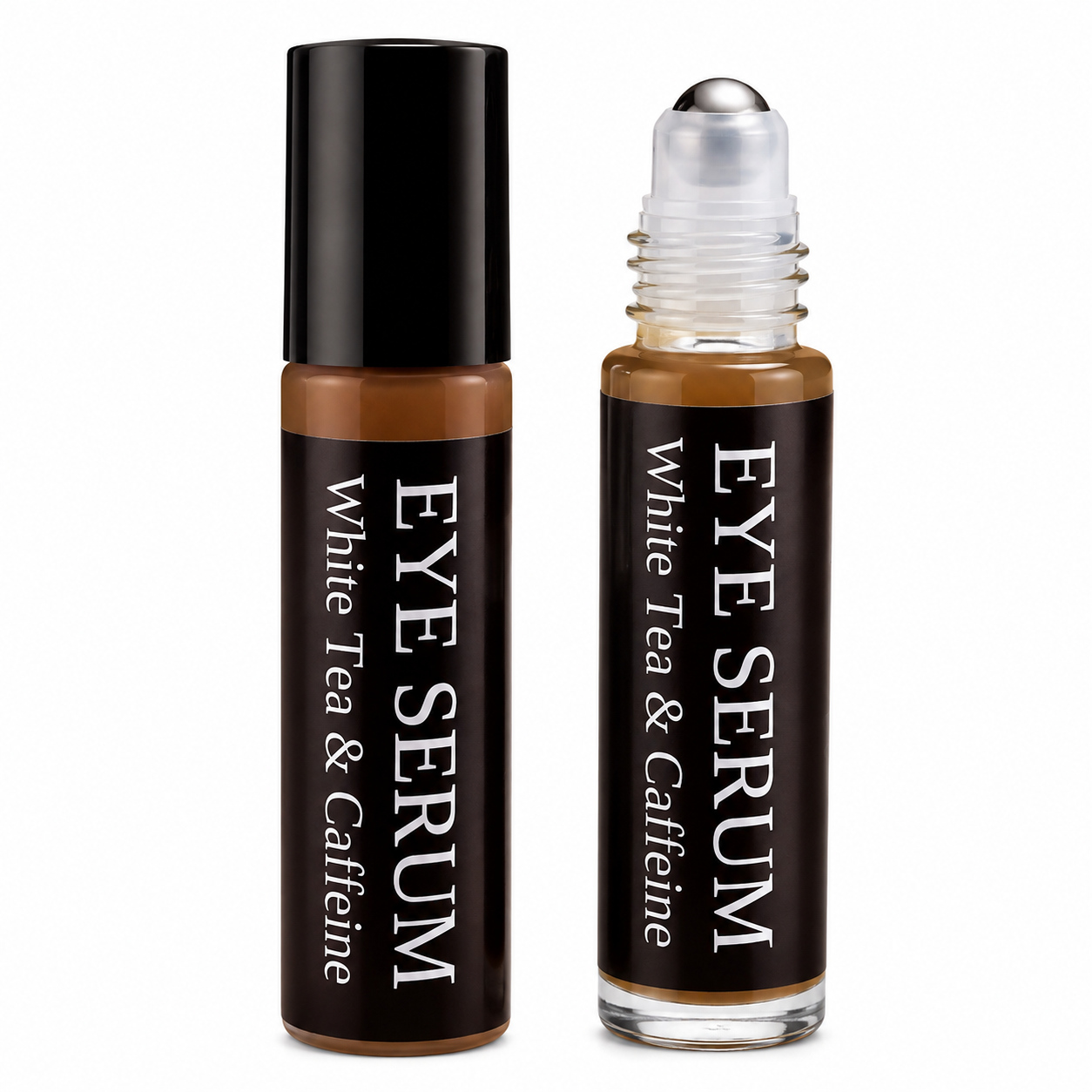 White Tea & Caffeine Eye Serum | Natural Under Eye Treatment | Handmade Skincare