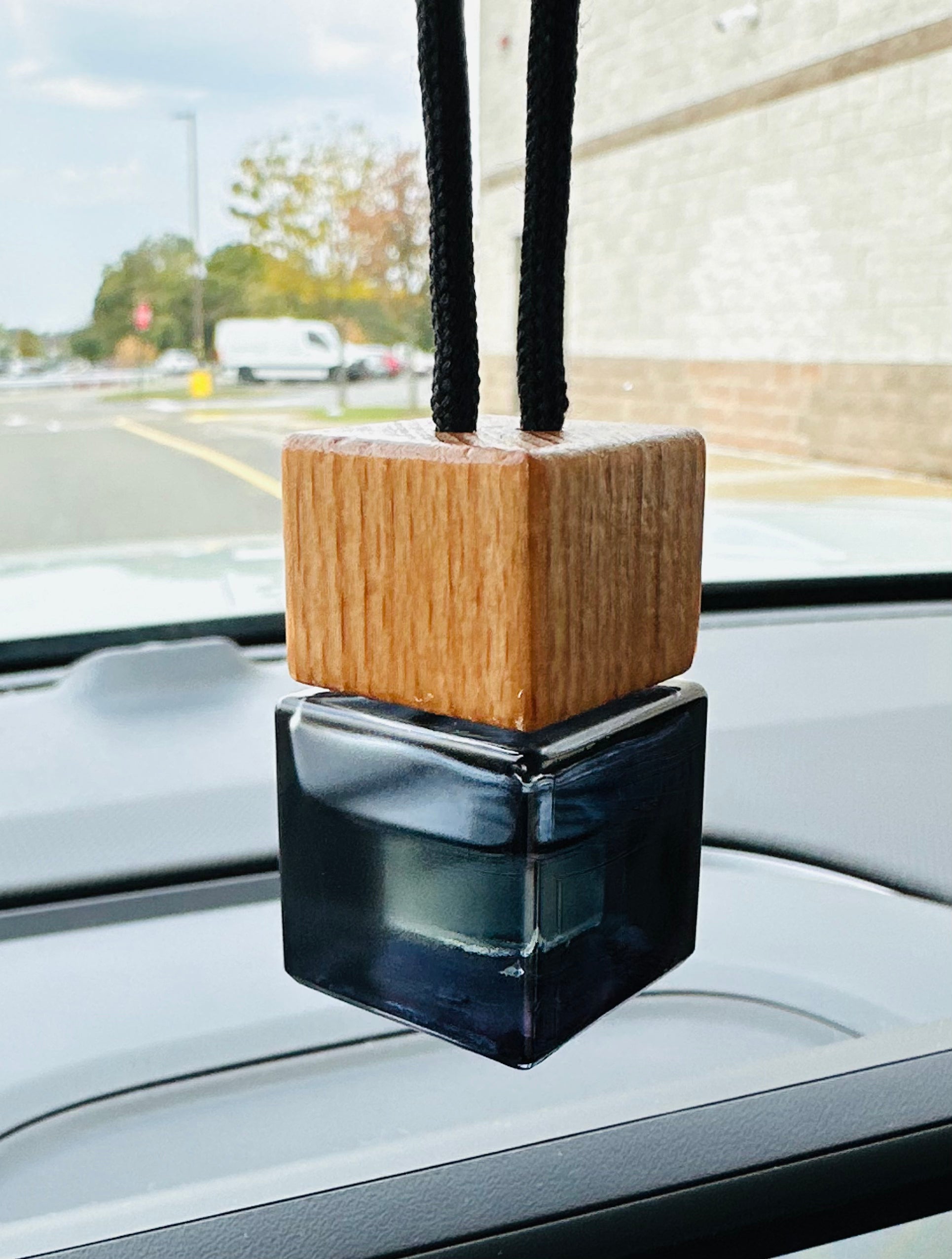 Car Air Freshener Glass Fragrance Oil Diffuser