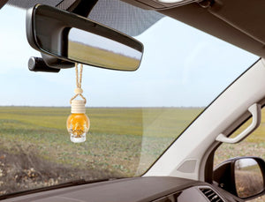 Car Air Freshener Glass Fragrance Oil Diffuser