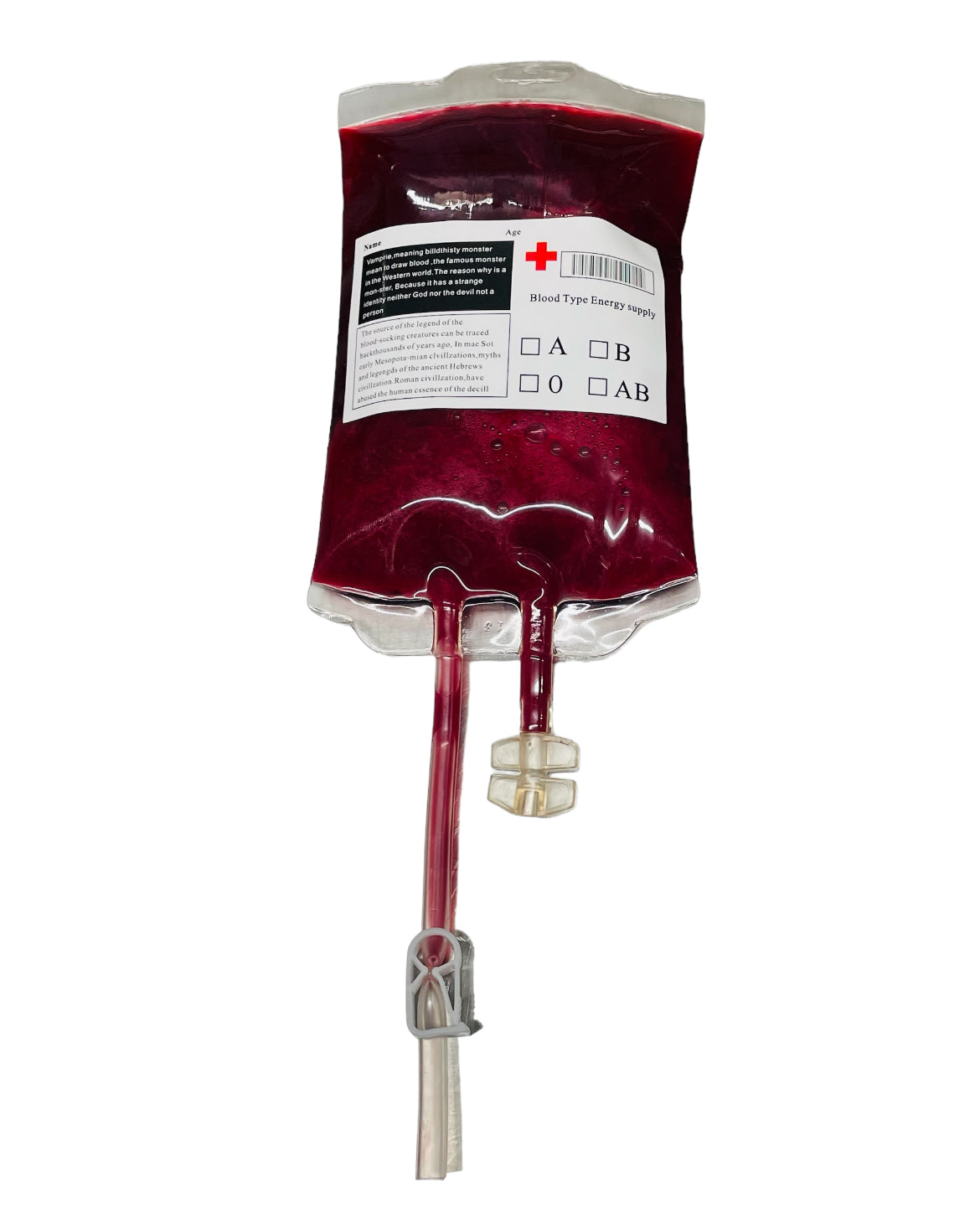 Halloween/Spooky Body Wash - Blood Bag Body Wash - 8 ounce