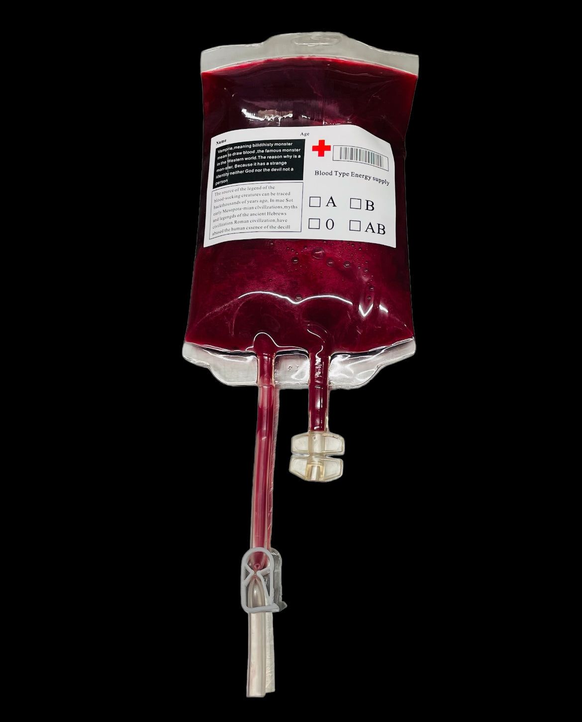 Halloween/Spooky Body Wash - Blood Bag Body Wash - 8 ounce