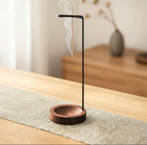 Incense Holder - Wood Flat or Inverted Hanging