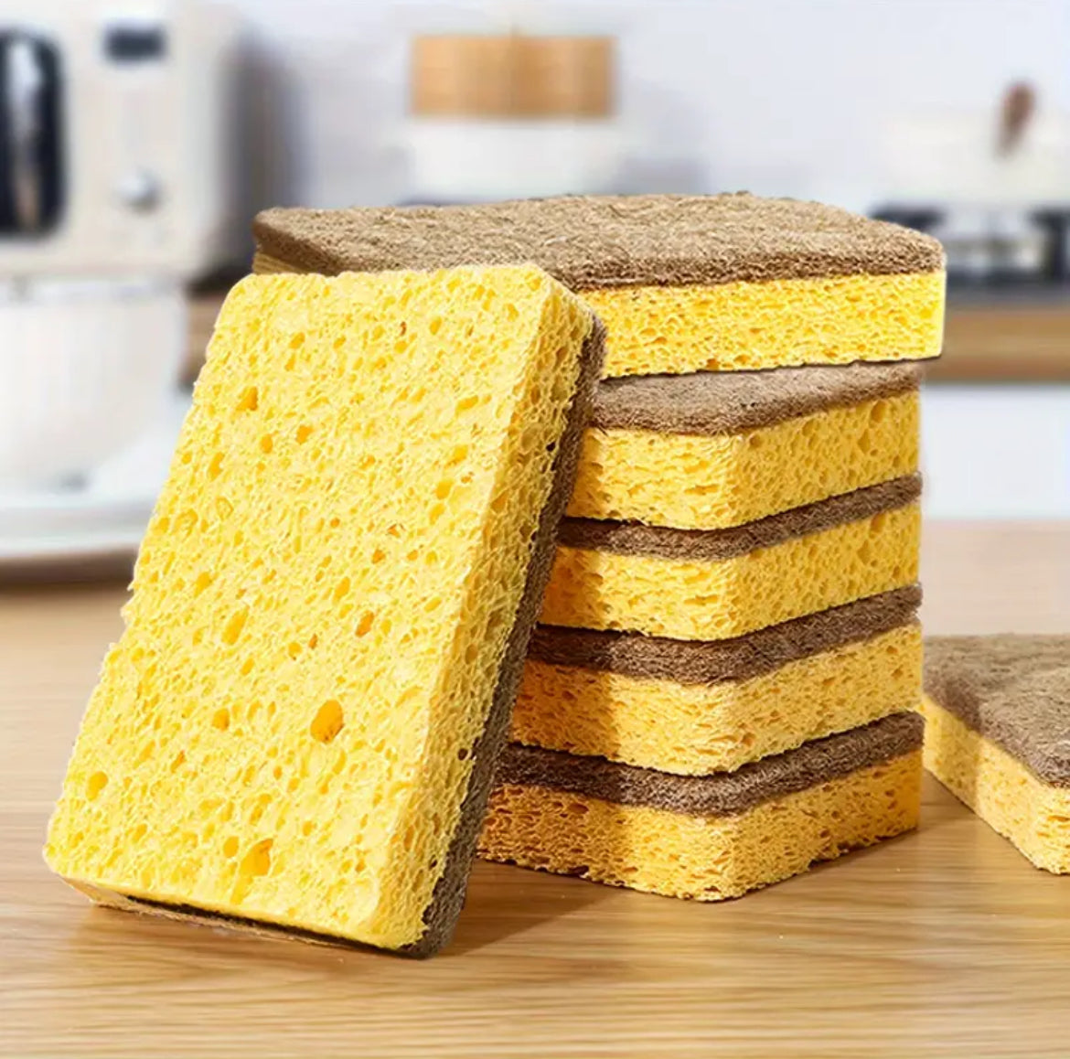 Natural Cellulose coconut fiber scrubber sponge