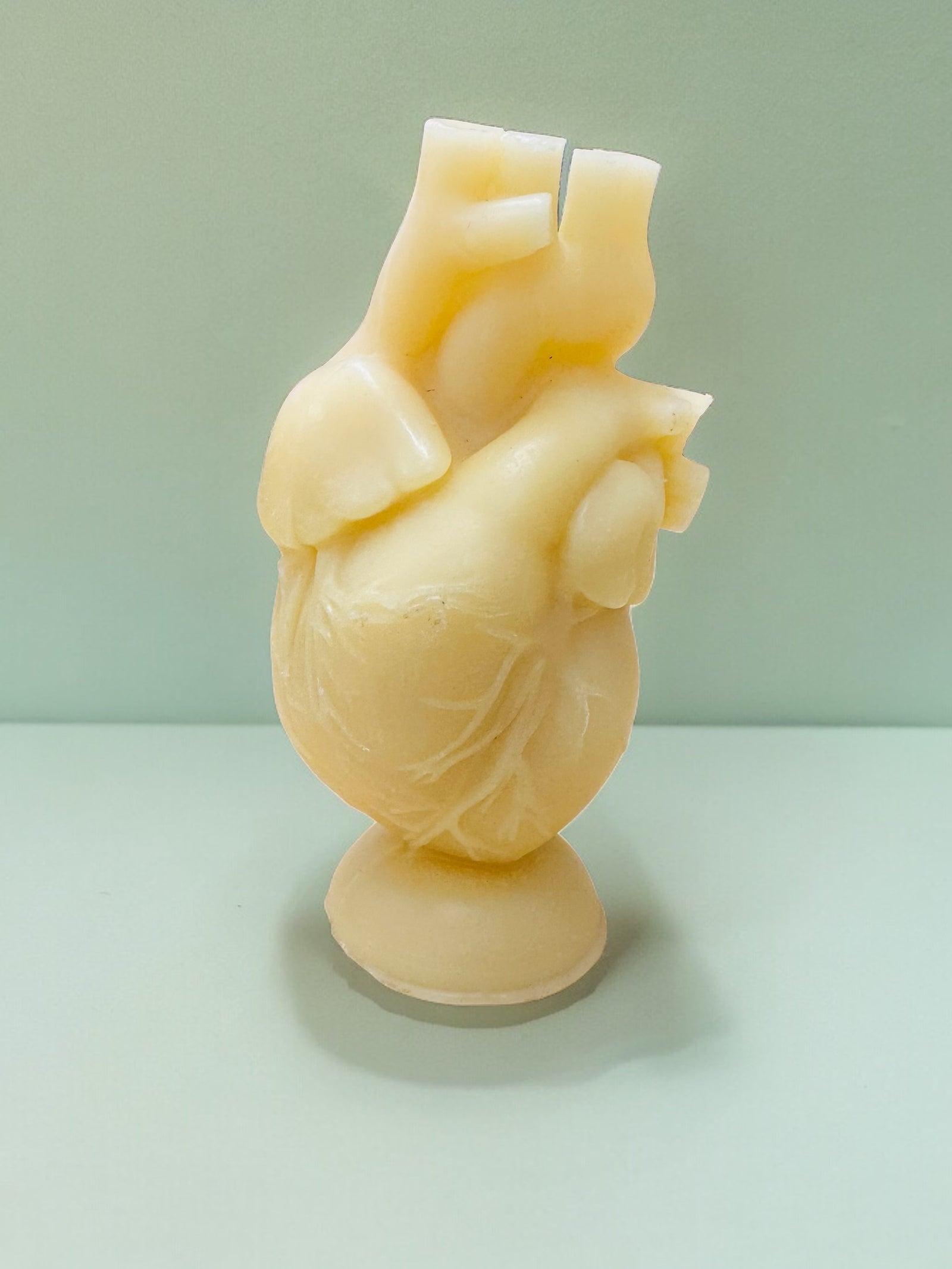 Beeswax - Heart Candle
