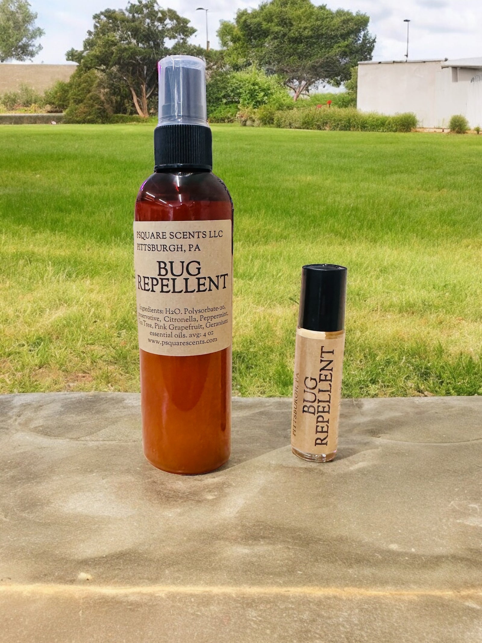 All Natural Bug Repellent Spray or Roll-On