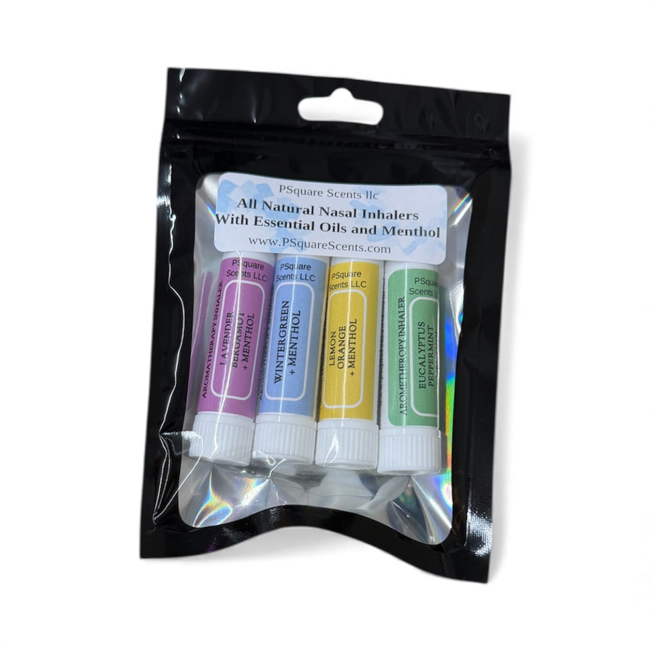 Nasal Inhalers with Essential Oils &/or Menthol Crystals