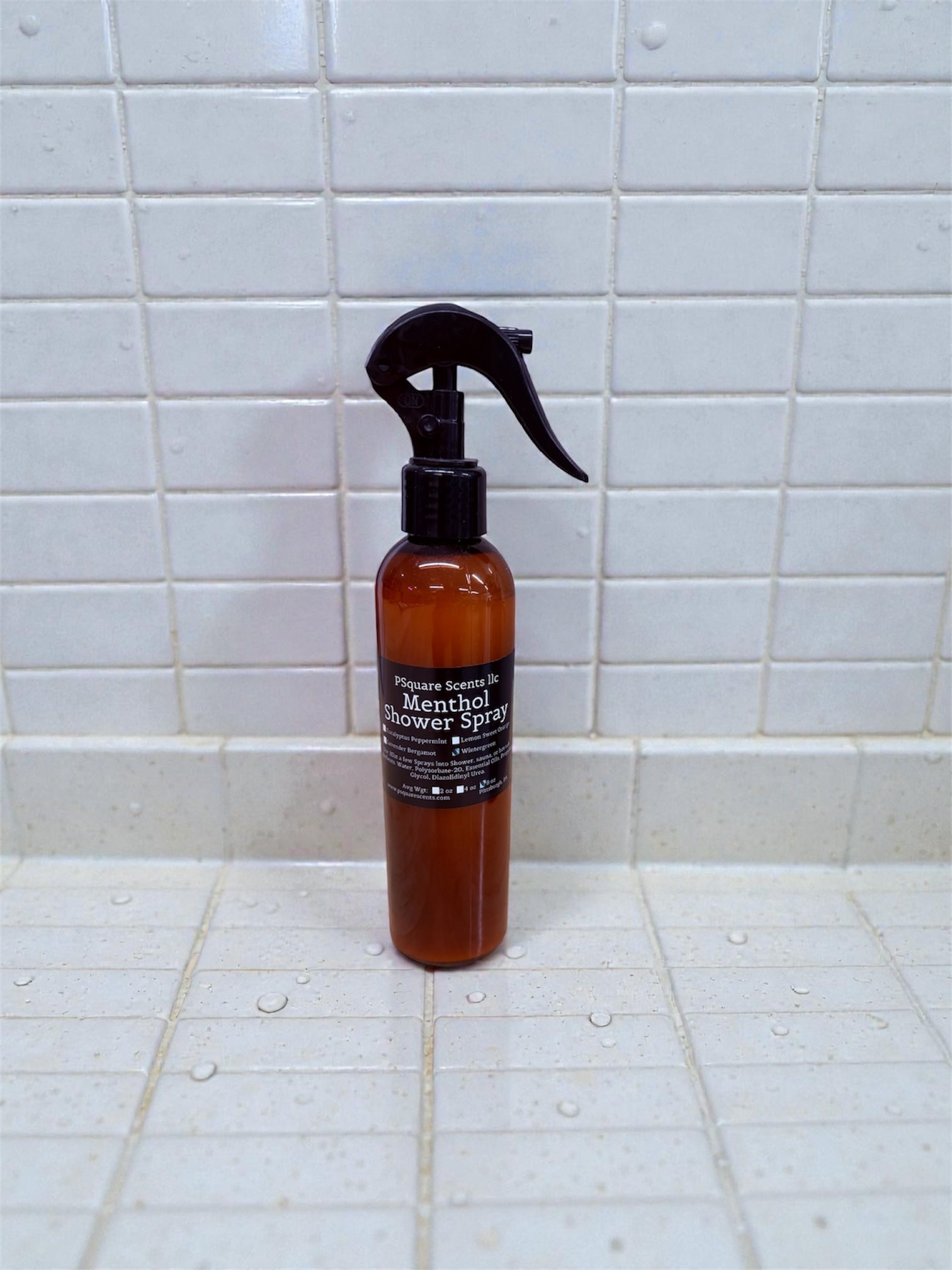 'Shower Steamers/Shower Spray for a Spa Experience with Essential Oils &/or Menthol Crystals