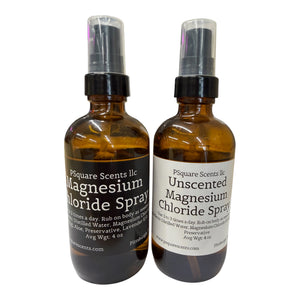 Magnesium Chloride Spray (4oz) | Natural Magnesium Oil Spray for Relaxation, Sleep & Muscle Comfort