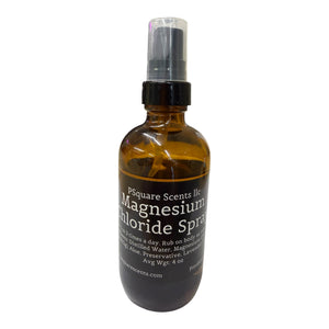 Magnesium Chloride Spray (4oz) | Natural Magnesium Oil Spray for Relaxation, Sleep & Muscle Comfort
