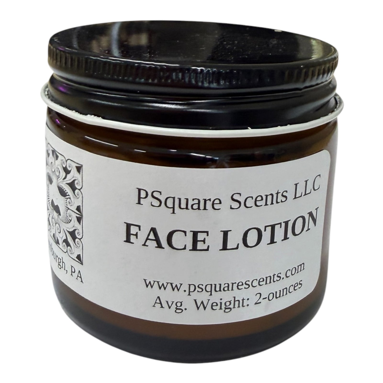 Natural Face Lotion with Hemp Seed Oil & Rosehip Oil (2oz) | Hydrating Facial Moisturizer