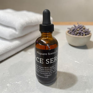 Organic Black Seed & Rosehip Oil Face Serum (2oz) | Natural Facial Serum for Hydrated, Radiant Skin