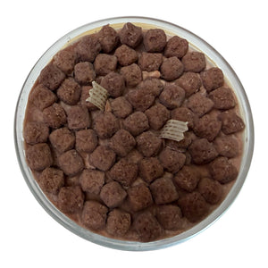 Cereal Bowl Candle | Handmade Soy Wax Novelty Candle | Fruity, Crunch & Cocoa Cereal Scents
