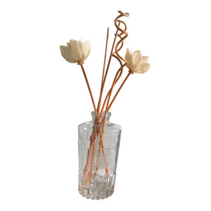 Flower Reed Diffuser | Luxury Flameless Home Fragrance | Decorative 6 oz Scent Diffuser