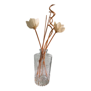 Flower Reed Diffuser | Luxury Flameless Home Fragrance | Decorative 6 oz Scent Diffuser