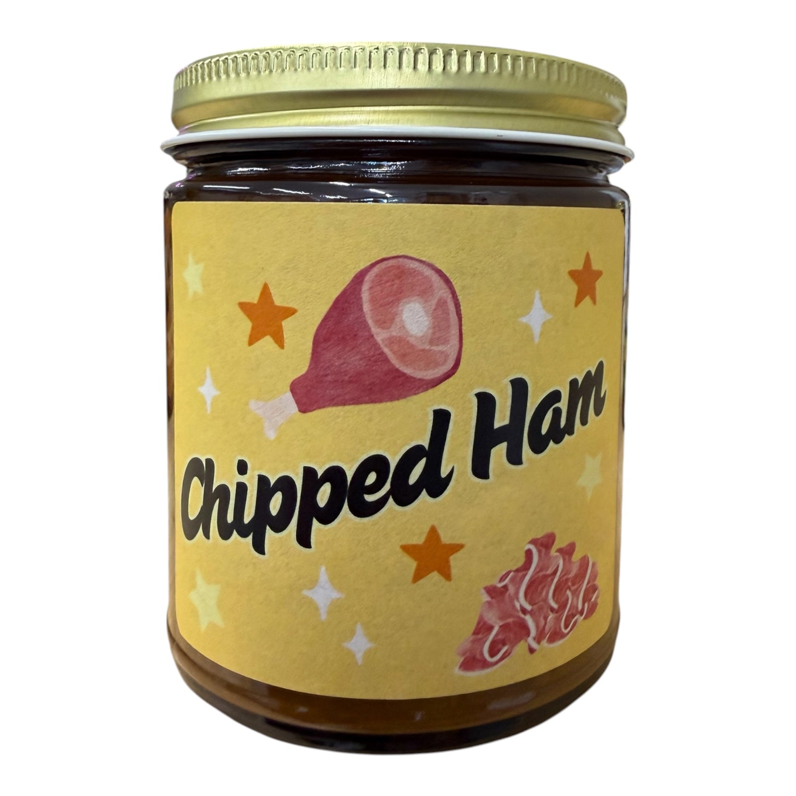 Chipped Chopped Ham Candle | Pittsburgh Novelty Soy Candle | Funny Food Gift