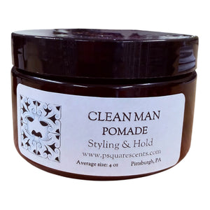 Men's Hair & Beard Pomade | Natural Styling Pomade with Beeswax