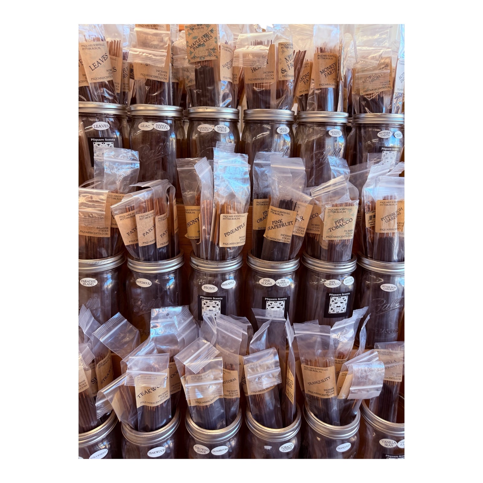Hand-Dipped Incense Sticks | Small Batch Incense | 18 Premium Fragrance Sticks