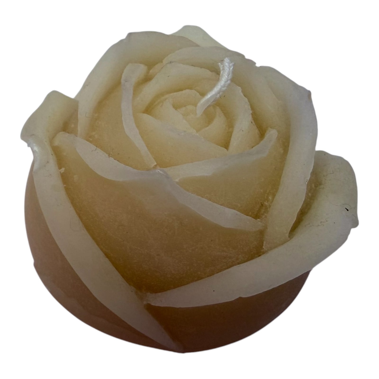 Rose Beeswax Candle | 100% Pure Natural Beeswax Flower Candle | Handmade Gift