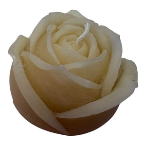 Rose Beeswax Candle | 100% Pure Natural Beeswax Flower Candle | Handmade Gift