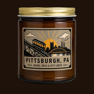 Pittsburgh Collection Candles | Hand-Poured in Pittsburgh | PSquare Scents