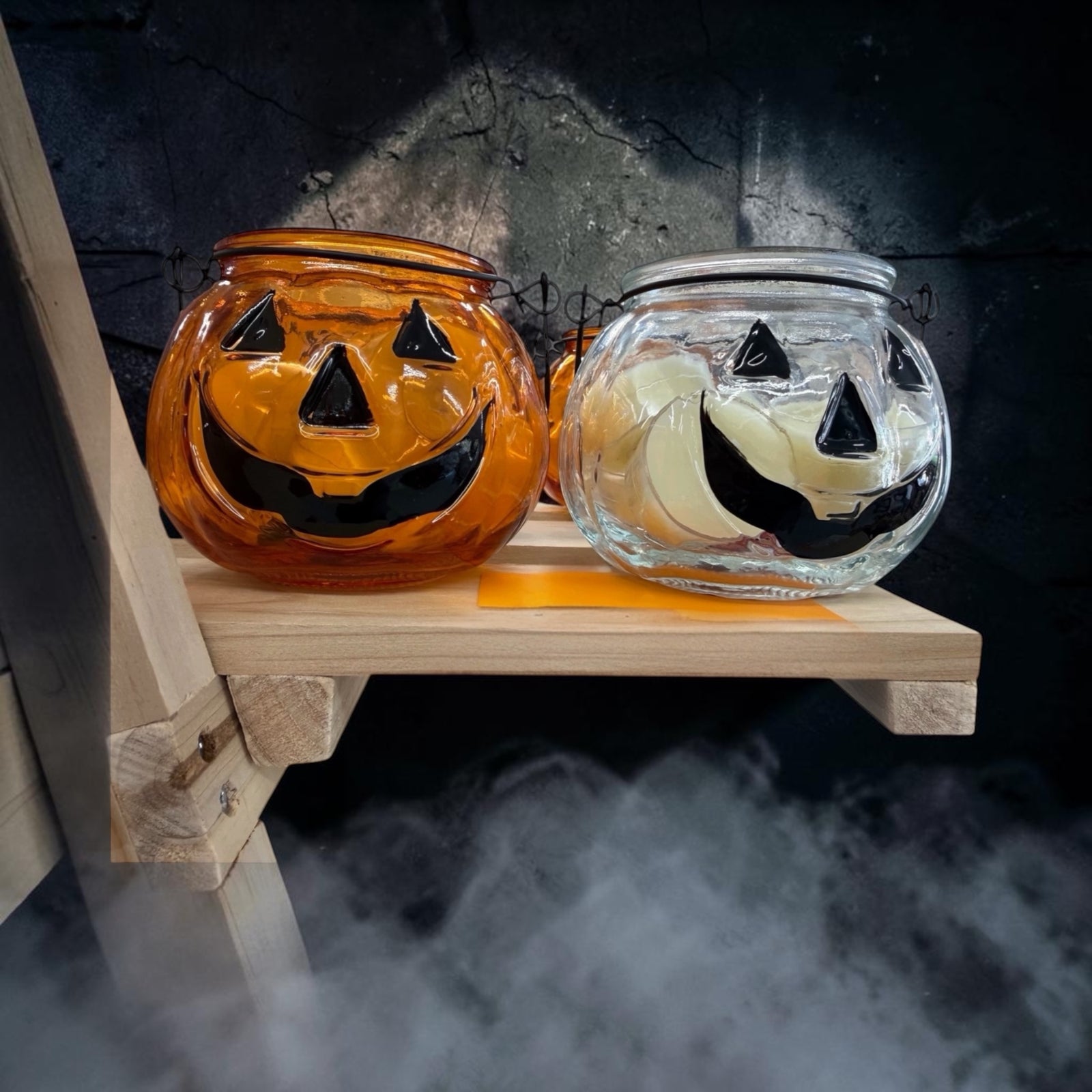 Jack-O’-Lantern Tealight Candle Gift Set | 6 Fall Scented Tealights & Matches