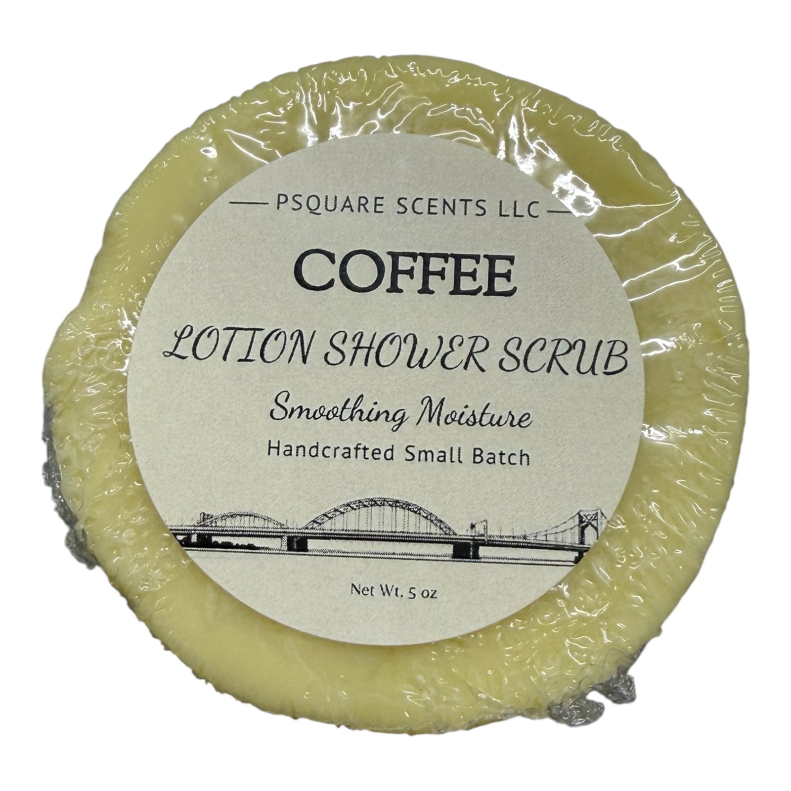 Shower Scrubby Lotion Bar | Exfoliating Sugar Scrub Bar & Moisturizing Body Lotion Bar | Handmade Bath & Body