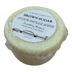 Shower Scrubby Lotion Bar | Exfoliating Sugar Scrub Bar & Moisturizing Body Lotion Bar | Handmade Bath & Body