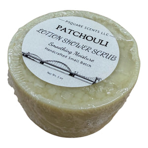 Shower Scrubby Lotion Bar | Exfoliating Sugar Scrub Bar & Moisturizing Body Lotion Bar | Handmade Bath & Body