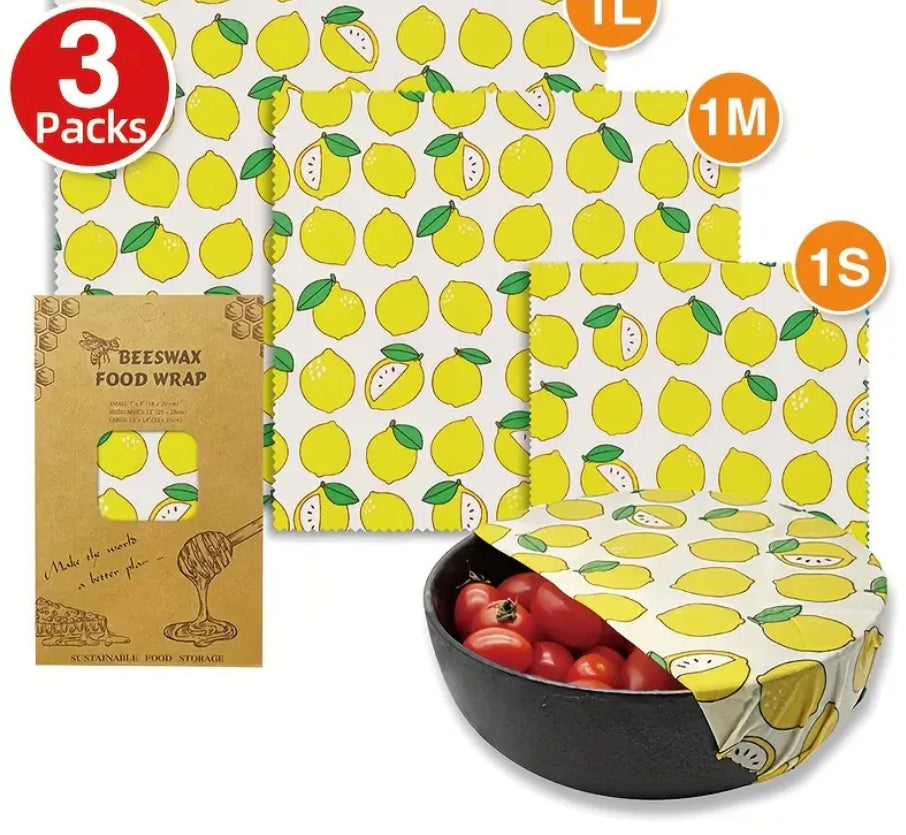 Reusable Beeswax Food Wraps