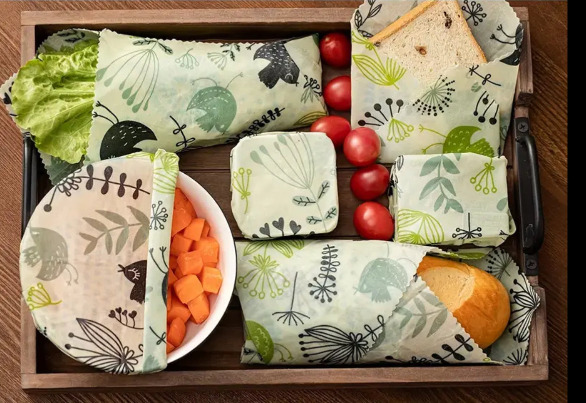Reusable Beeswax Food Wraps