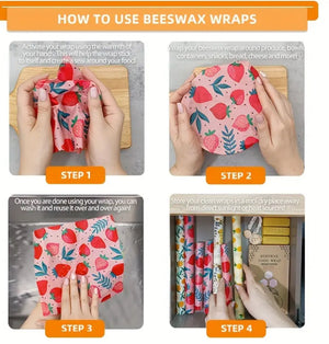 Reusable Beeswax Food Wraps