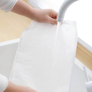 info-1-1 Reusable Nylon Filter Bag - kitchen Use for nut milk & fresh juice - PSquare Scents LLC