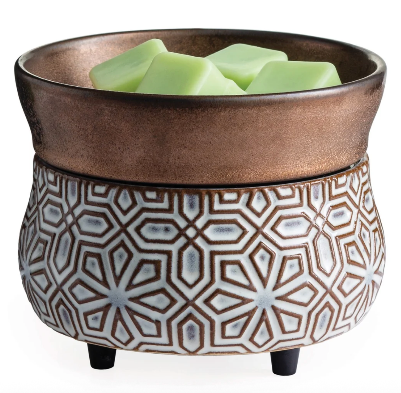 2-in-1 Electric Candle & Wax Melt Warmer | Includes 2 Handmade Soy Wax Melt Packs