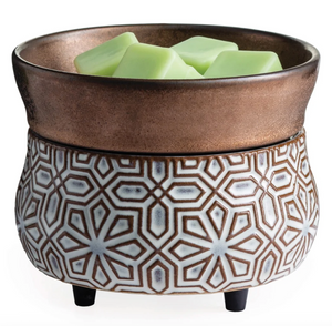 2-in-1 Electric Candle & Wax Melt Warmer | Includes 2 Handmade Soy Wax Melt Packs