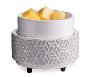 2-in-1 Electric Candle & Wax Melt Warmer | Includes 2 Handmade Soy Wax Melt Packs