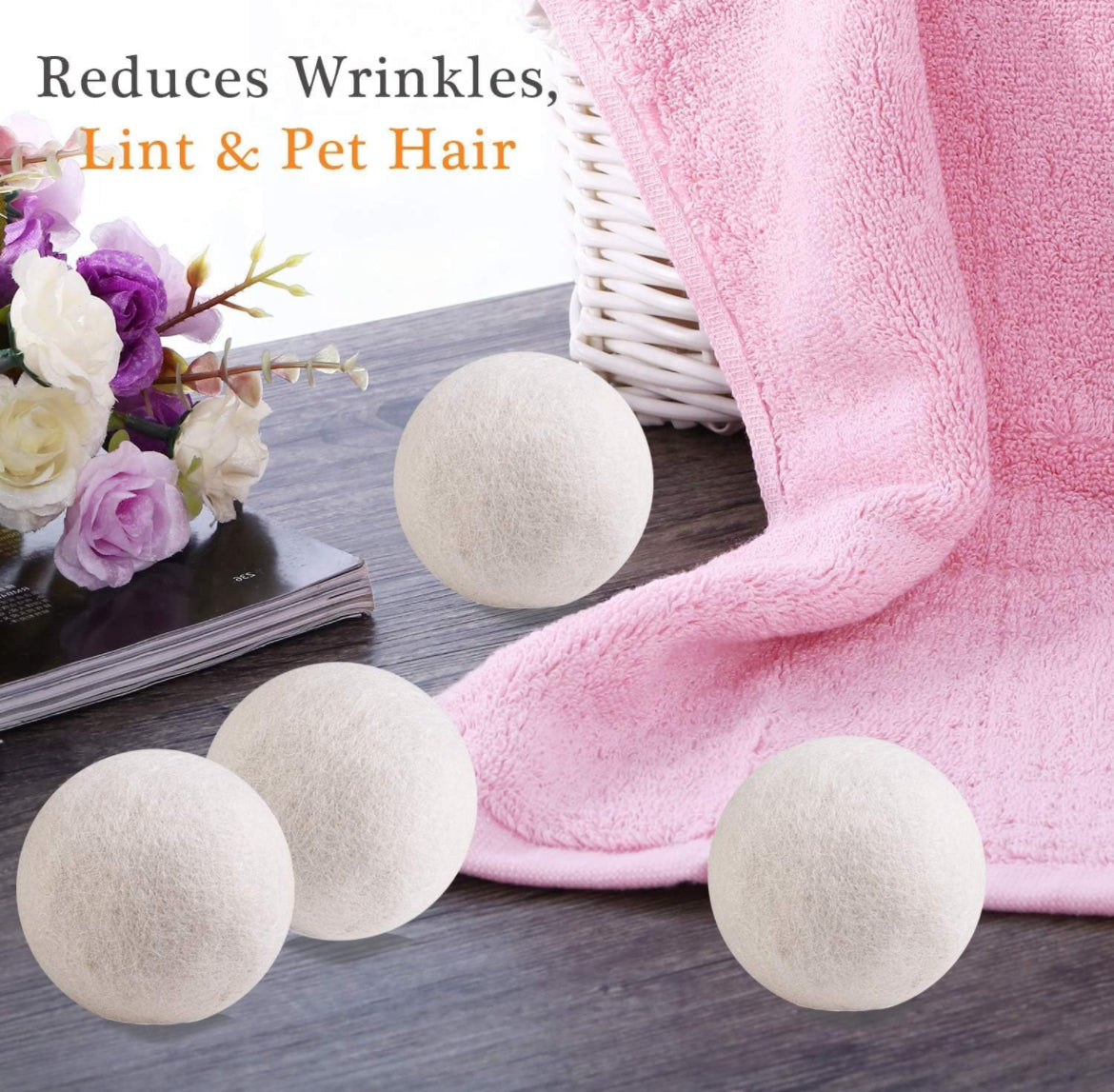 Wool Dryer Balls - Organic