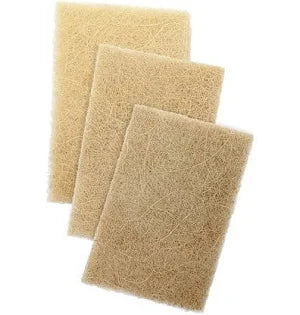 Coconut Fiber Scouring Pads | Natural Eco-Friendly Kitchen Scrubbers | Set of 4