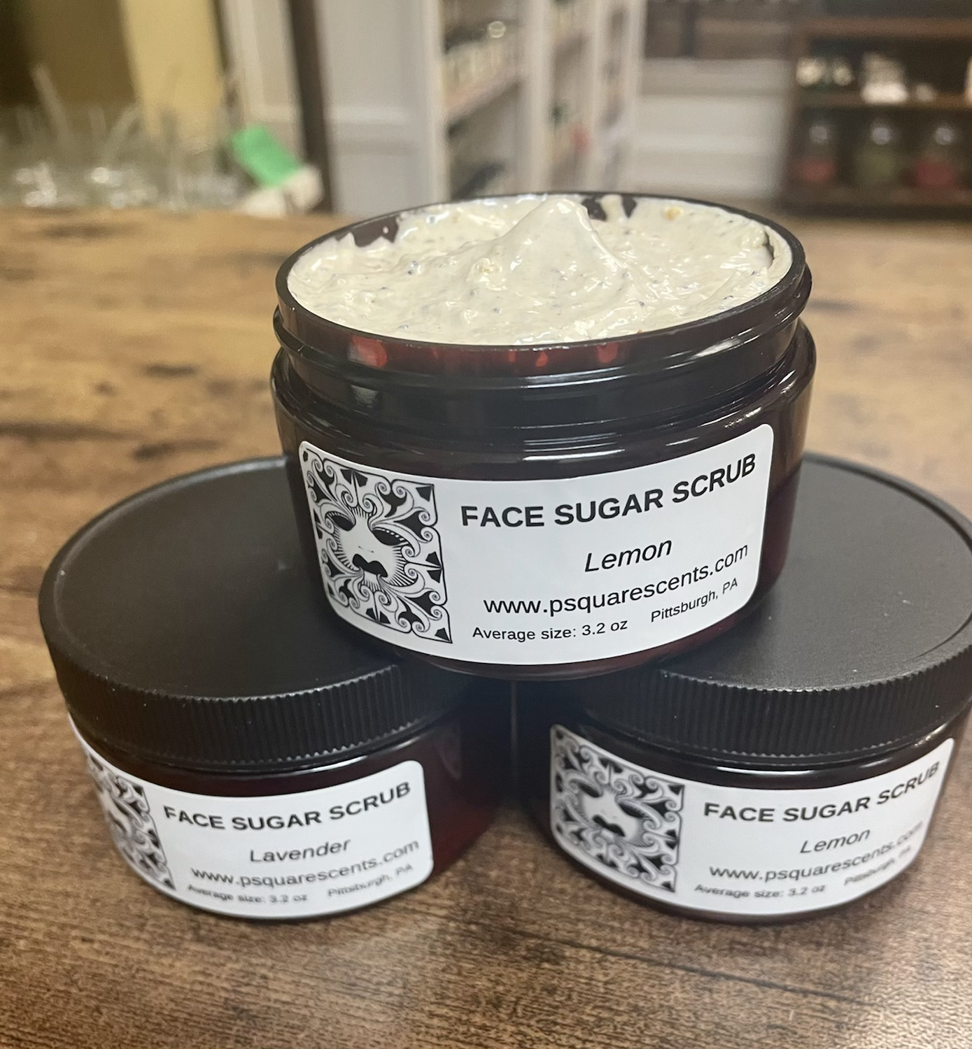 Exfoliating Face Sugar Scrub